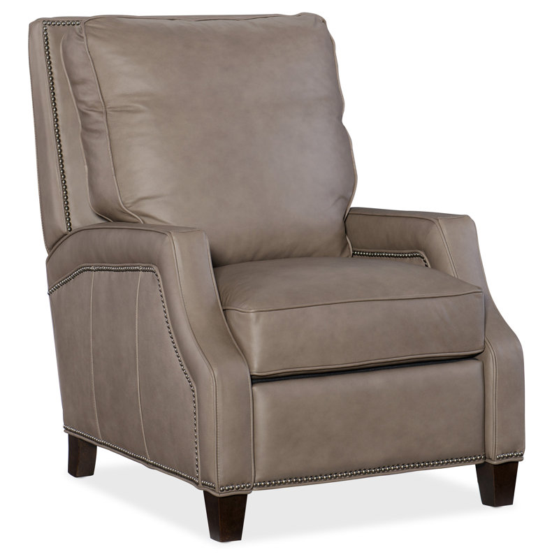 Hooker Furniture Aspen 29.5" Wide Genuine Leather Manual Club Recliner
